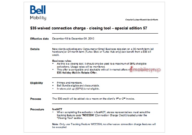 Bell small business plan