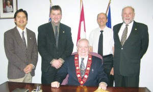 Mayor Dave and crew
