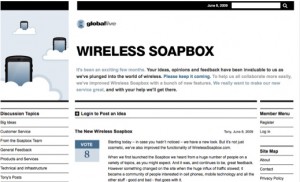 Wireless Soapbox New site design