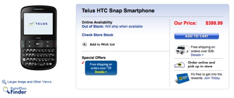 telus-htc-snap-best-buy