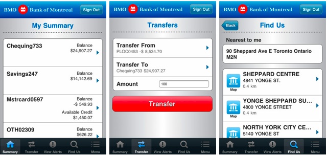 Bmo Mobile Banking App For Iphone And Blackberry Now Available