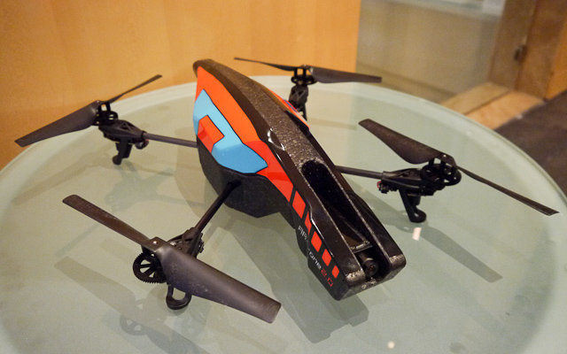 AR.Drone 2.0 outdoor configuration