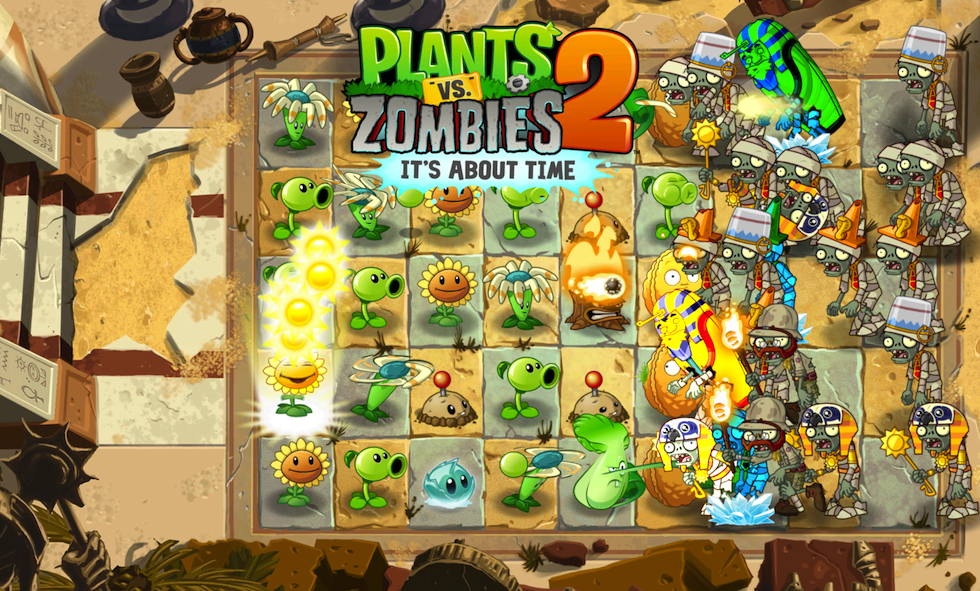 Зомби против растений 4 2