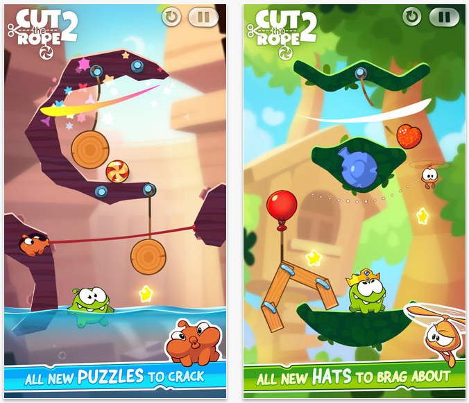 Apple - iPhone - Applications - Cut the Rope