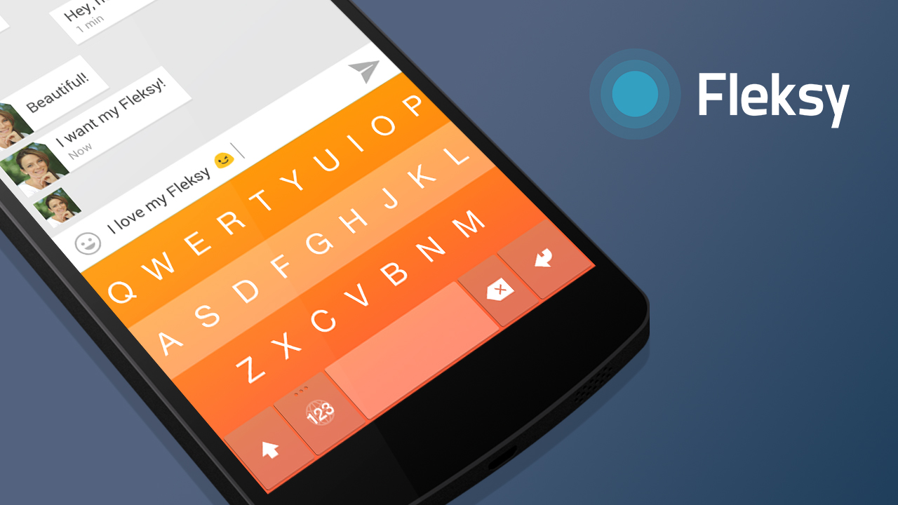 Fleksy keyboard for Android
