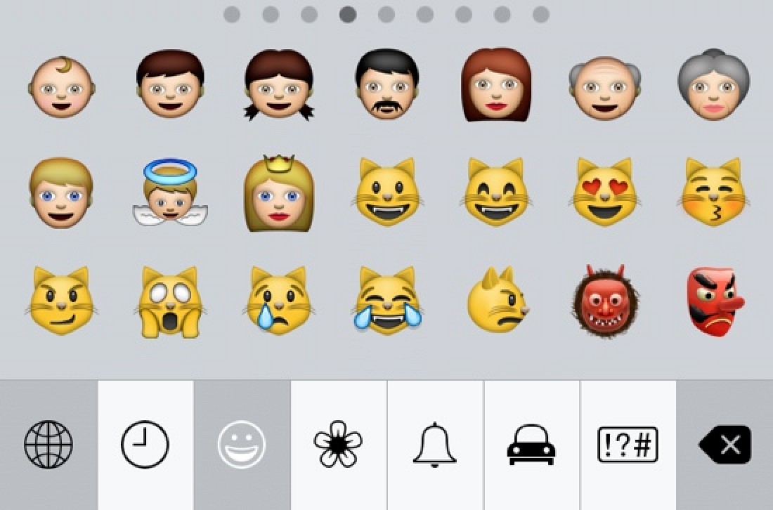 iOS 8 emoji