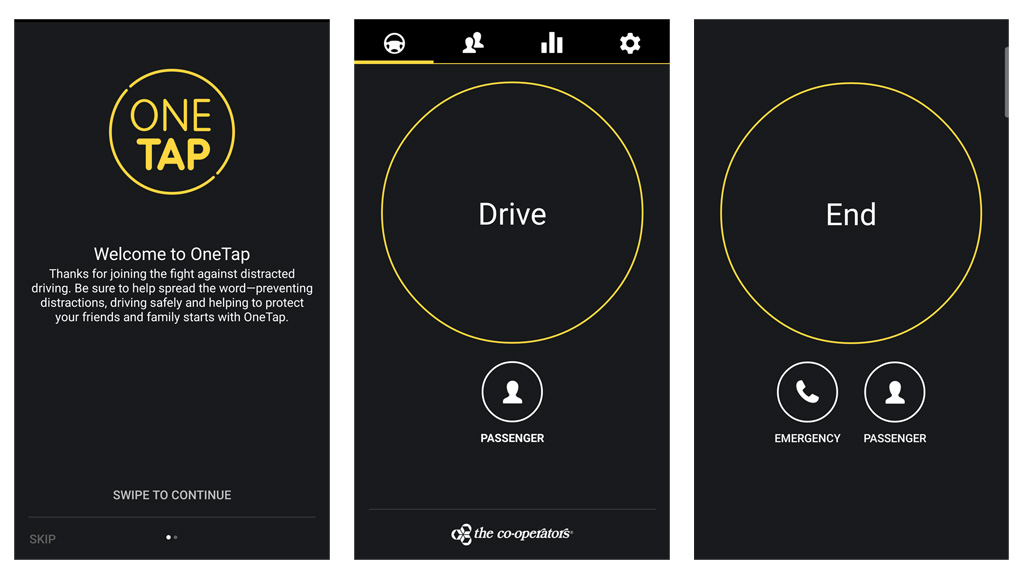 OneTap app screens 1_1