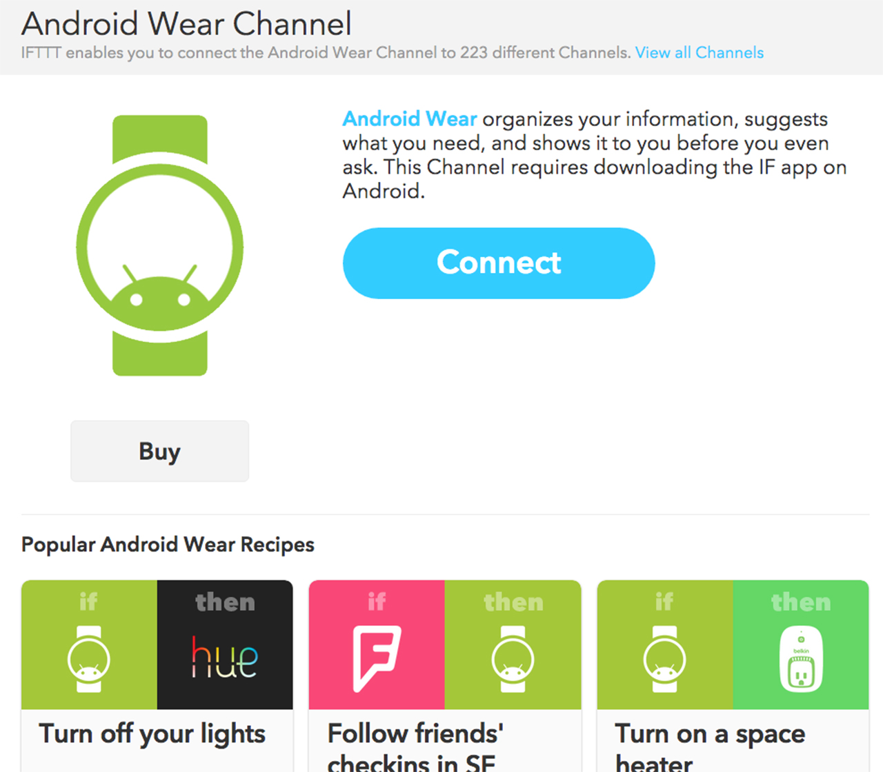 Android Wear IFFT