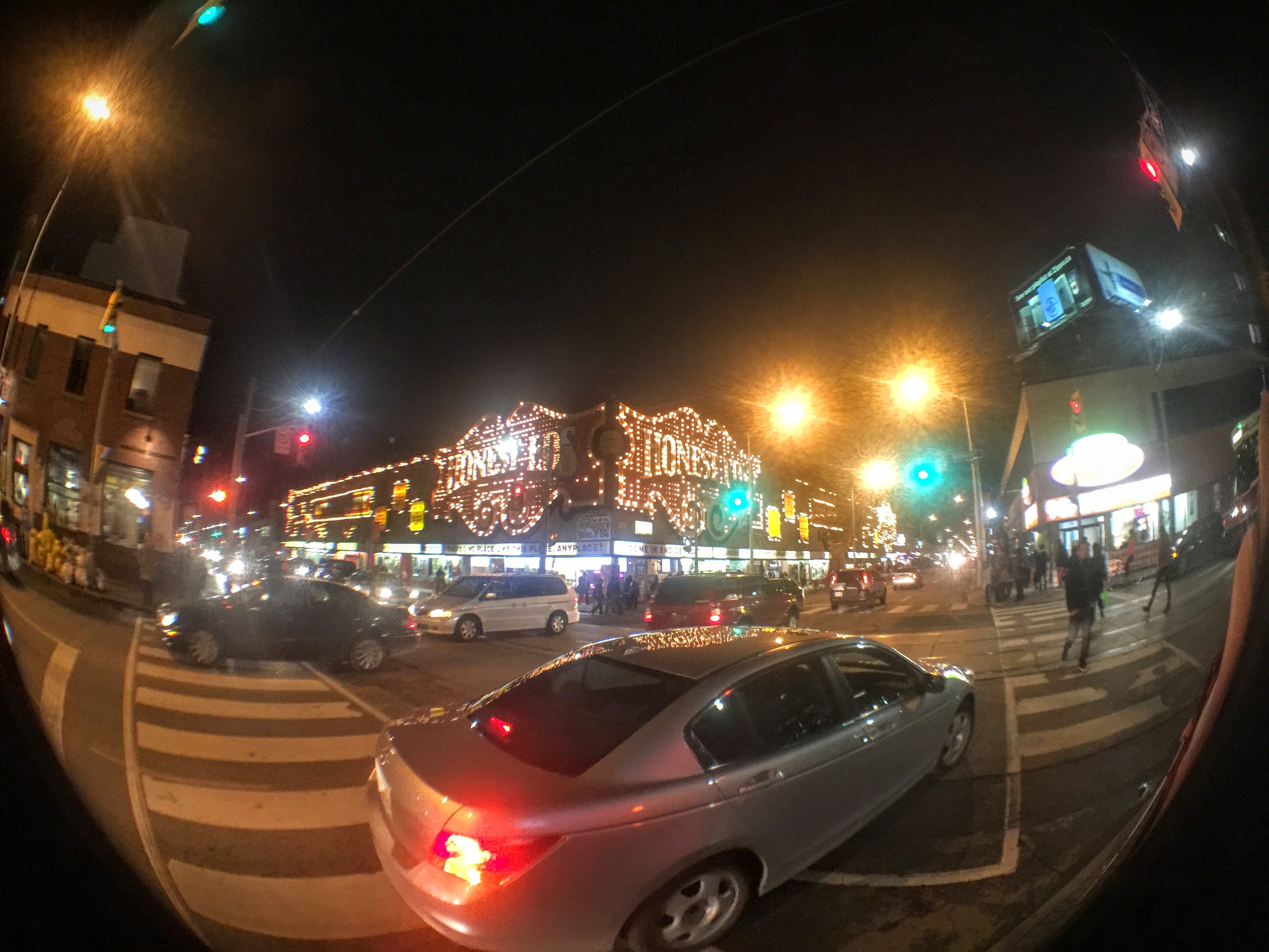 One of Toronto's more iconic (and soon to be gone) landmarks. Shot with the Olloclip's fisheye lens.