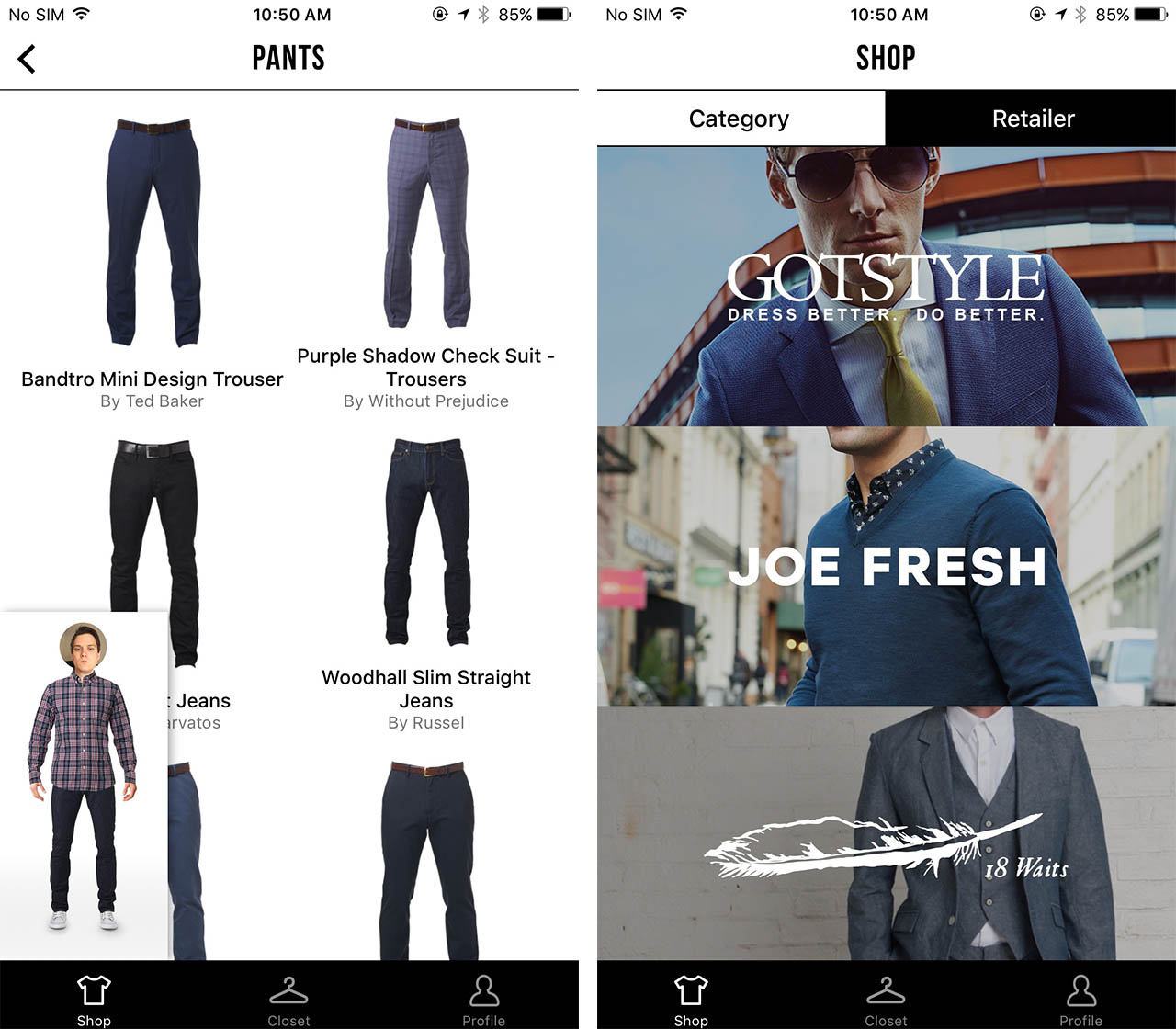 Toronto-based Klothed wants to make shopping for men's clothes easier ...