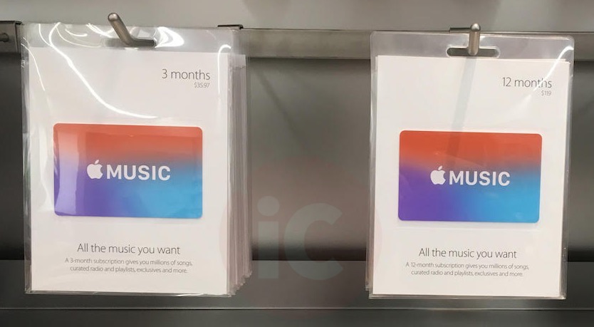 Apple Music Giftcard