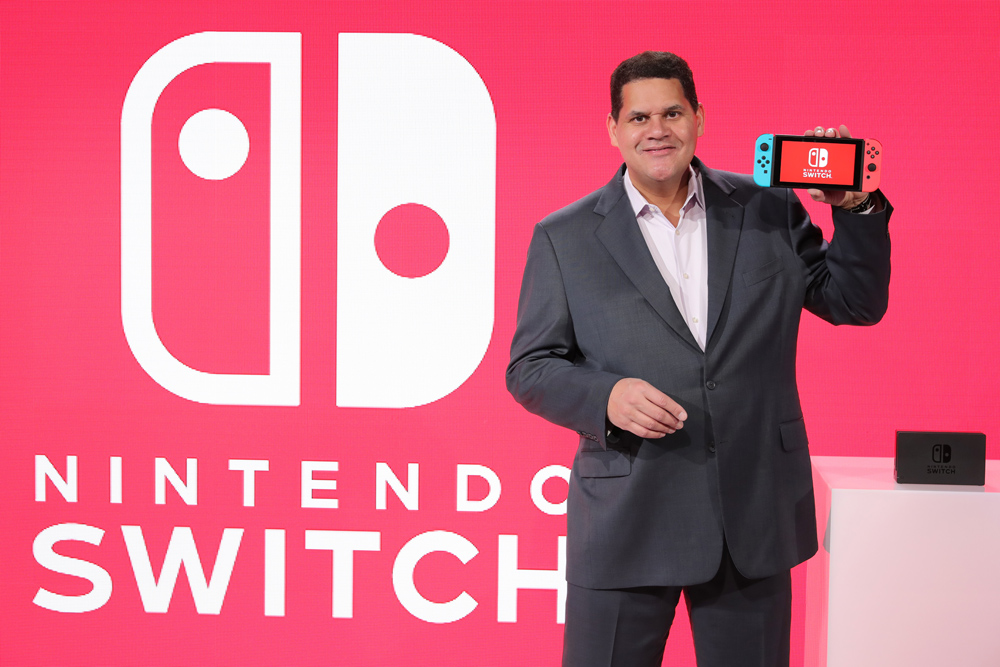 Nintendo of America president Reggie Fils-Aimé