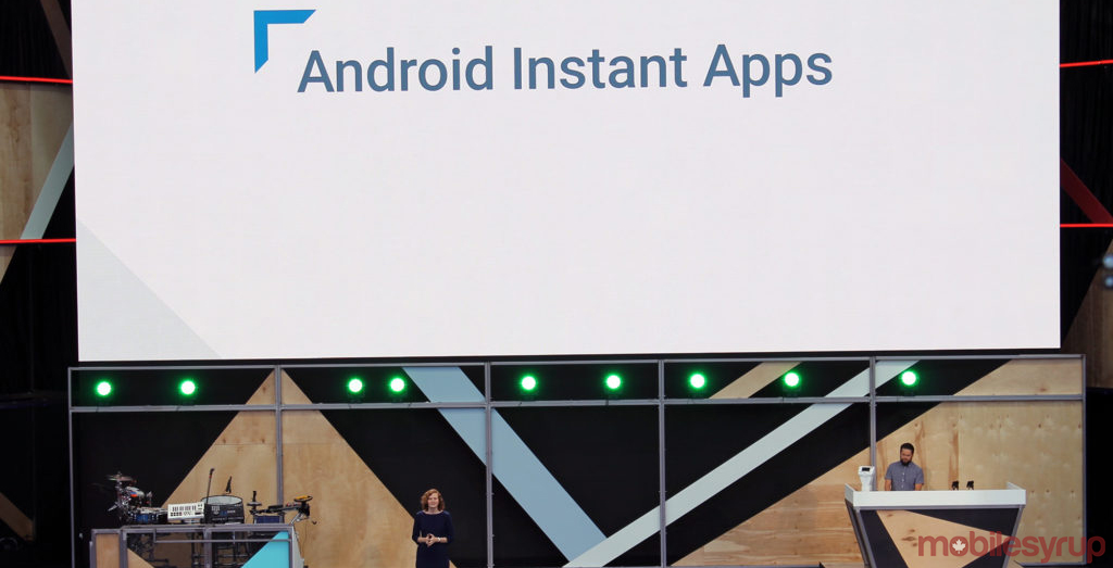 Android Instant Apps at Google I/O 2016