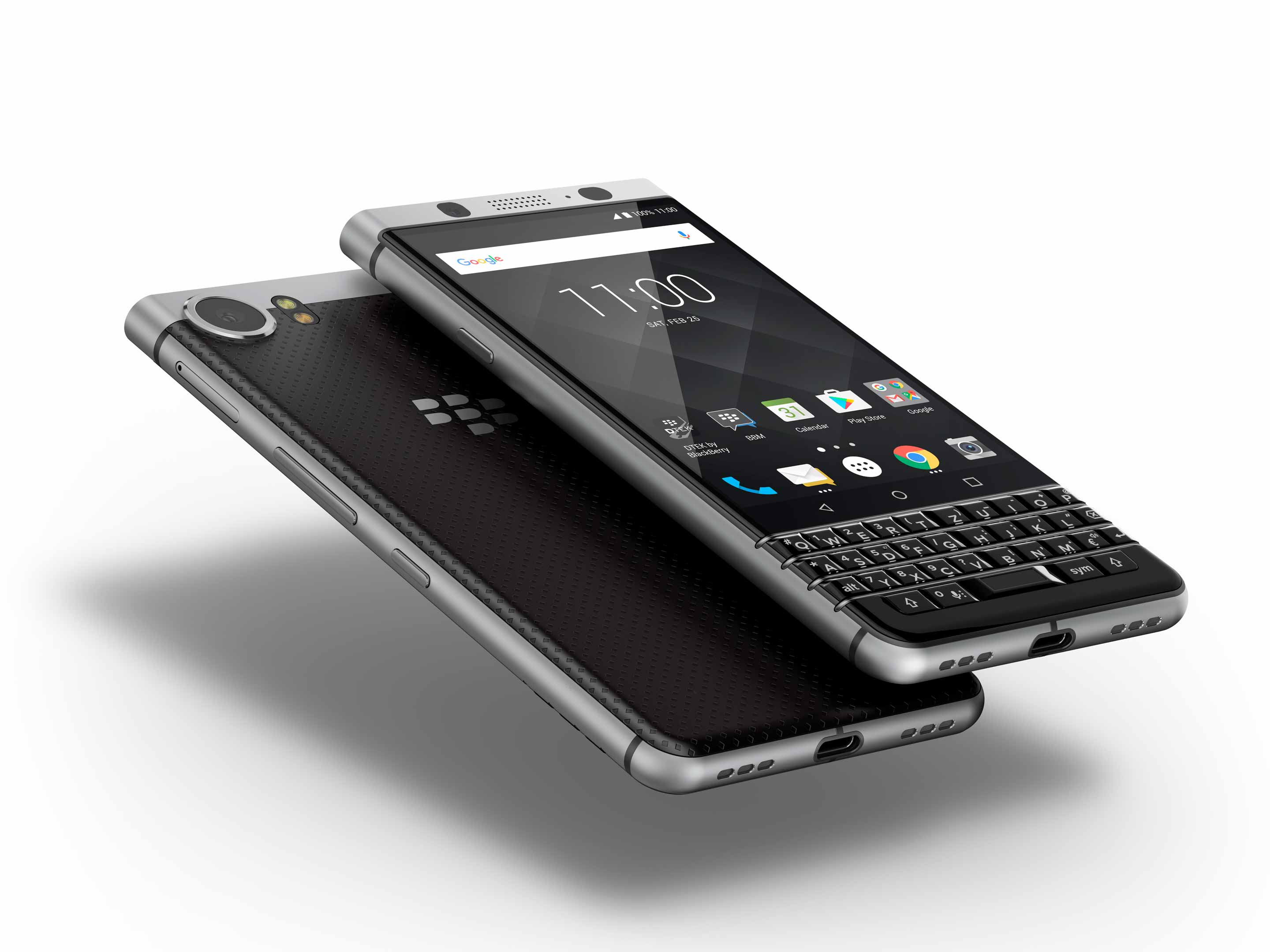 BlackBerry Keyone front and back