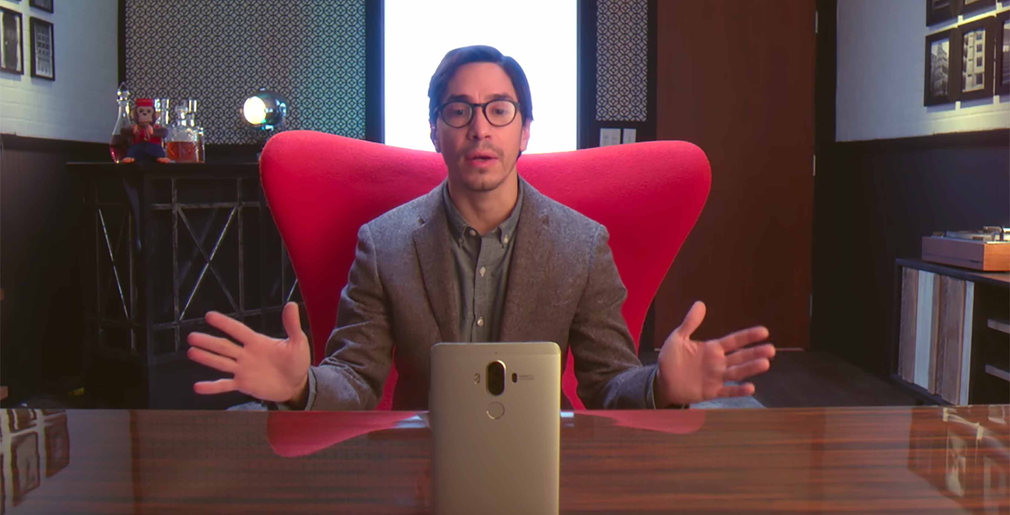 huawei mate 9 justin long commercial
