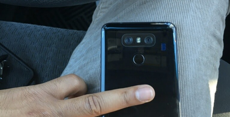LG G6 leaked showing finger print sensor
