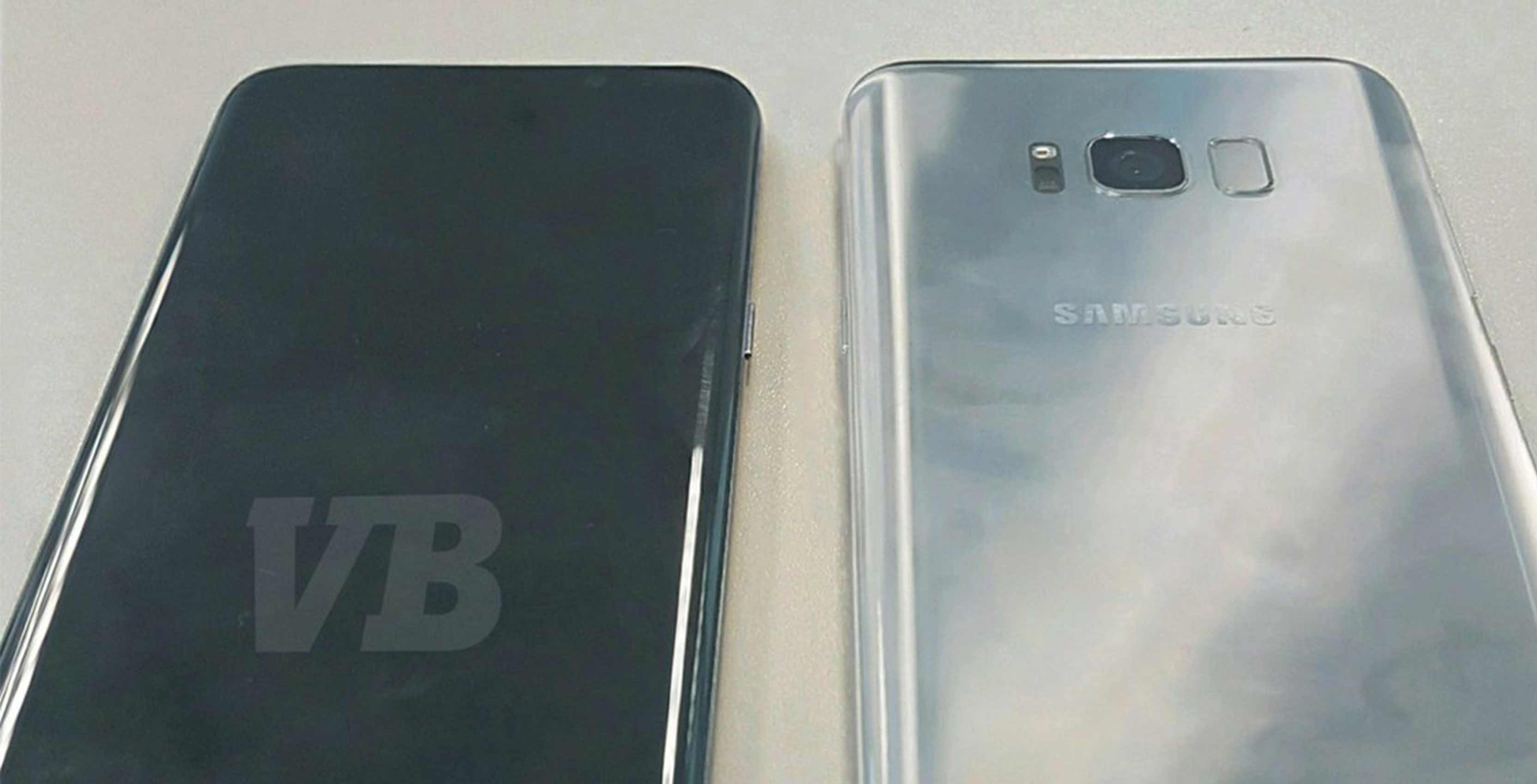 samsung galaxy s8 leak photo front and back