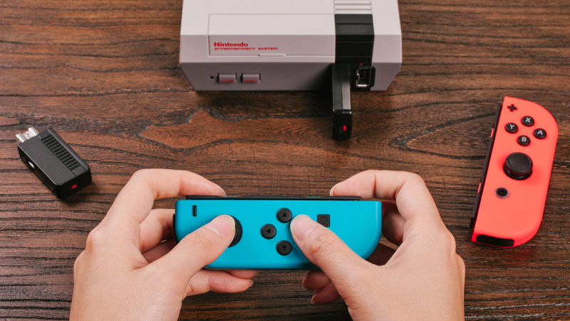 Nintendo Switch Joy-cons work with NES Classic
