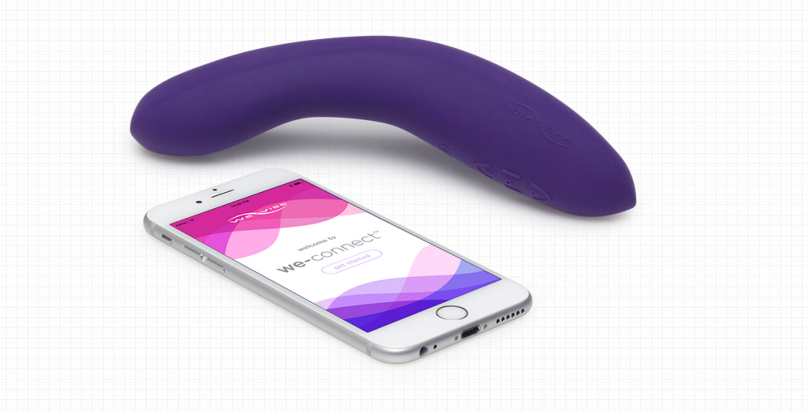 we vibe rave vibrator and smartphone with app