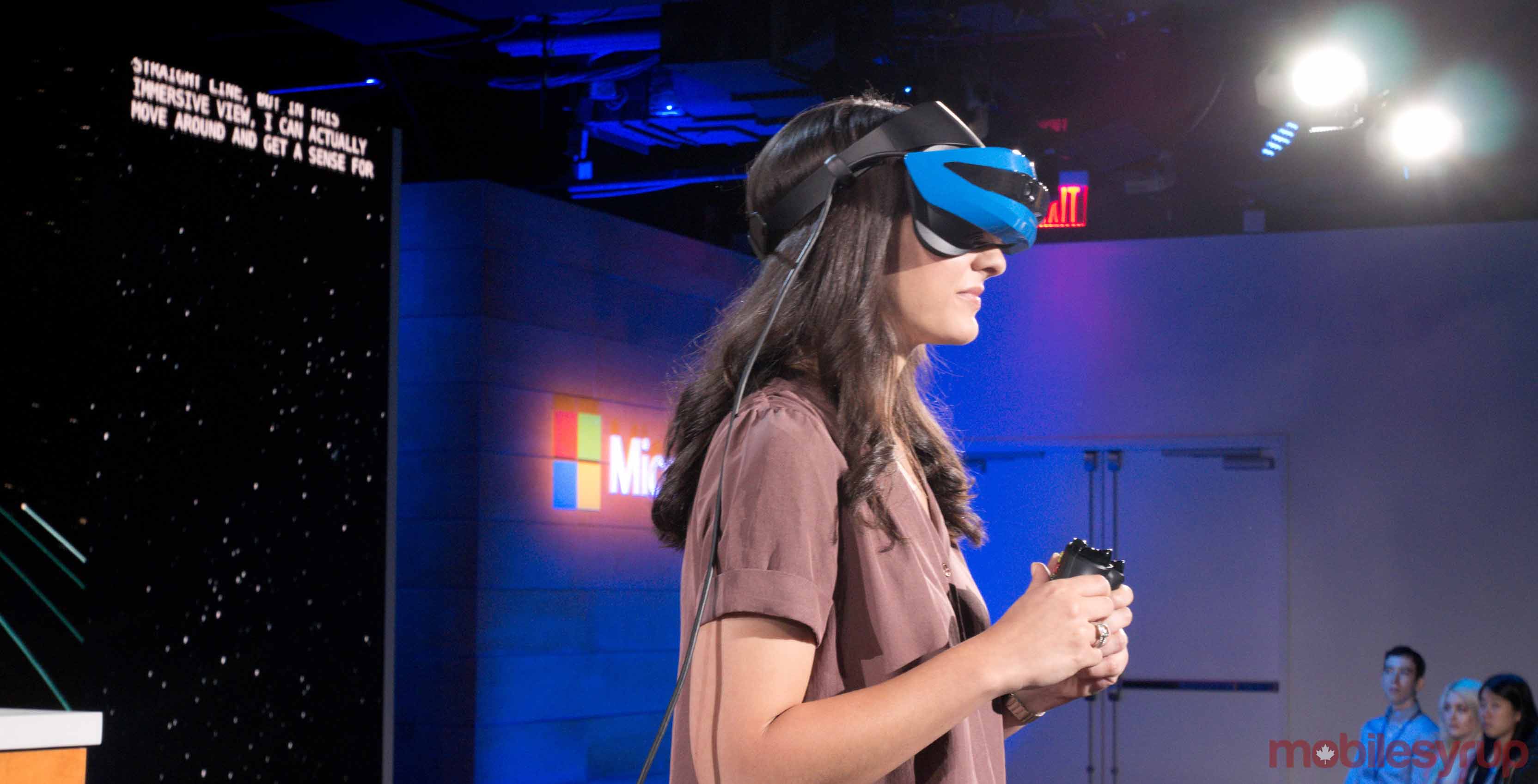 Microsoft augmented reality headset