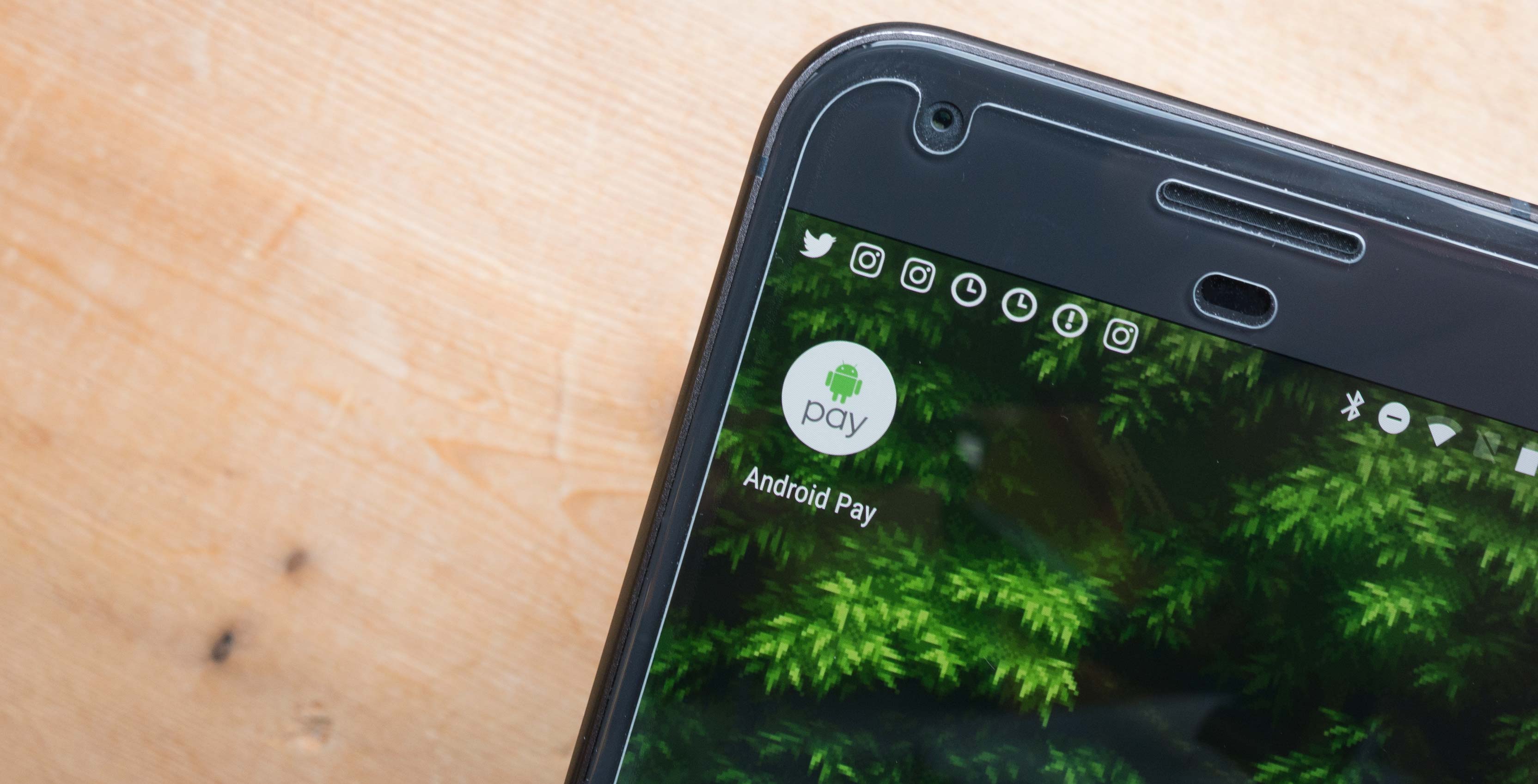 Android Pay on phone