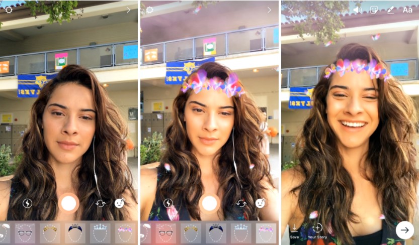 Instagram Face FIlters