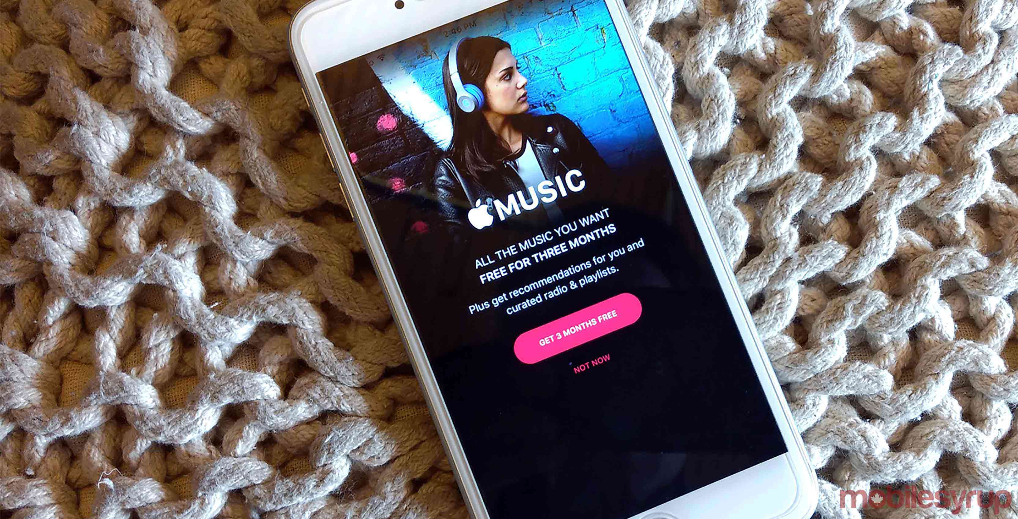 Apple Music on iPhone