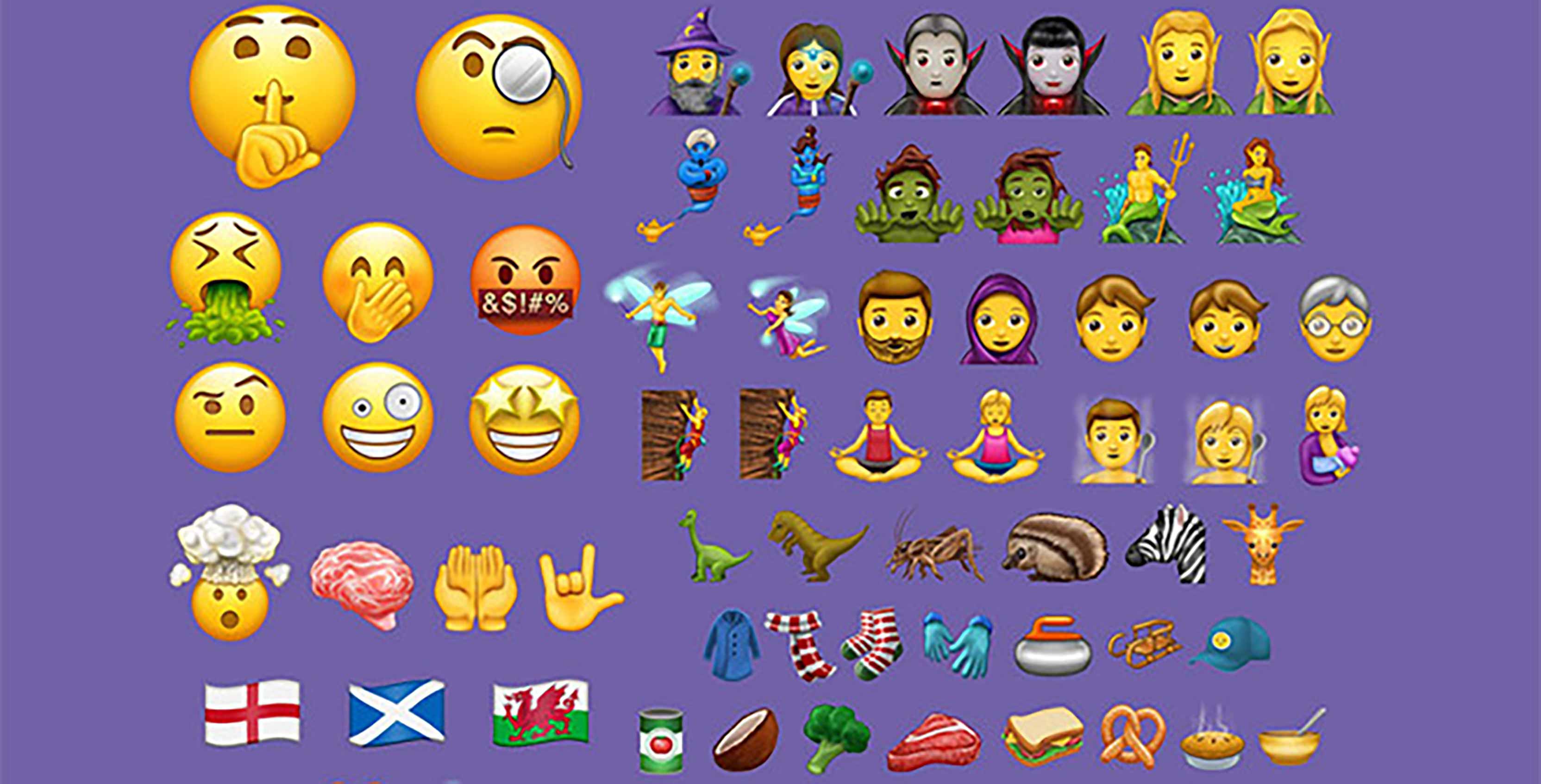 Emoji Unicode 10 update