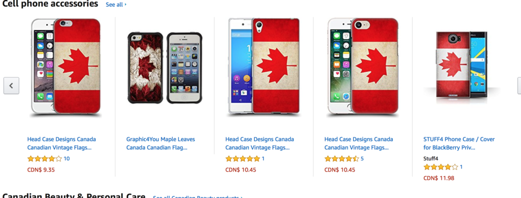 Amazon Canada phone cases
