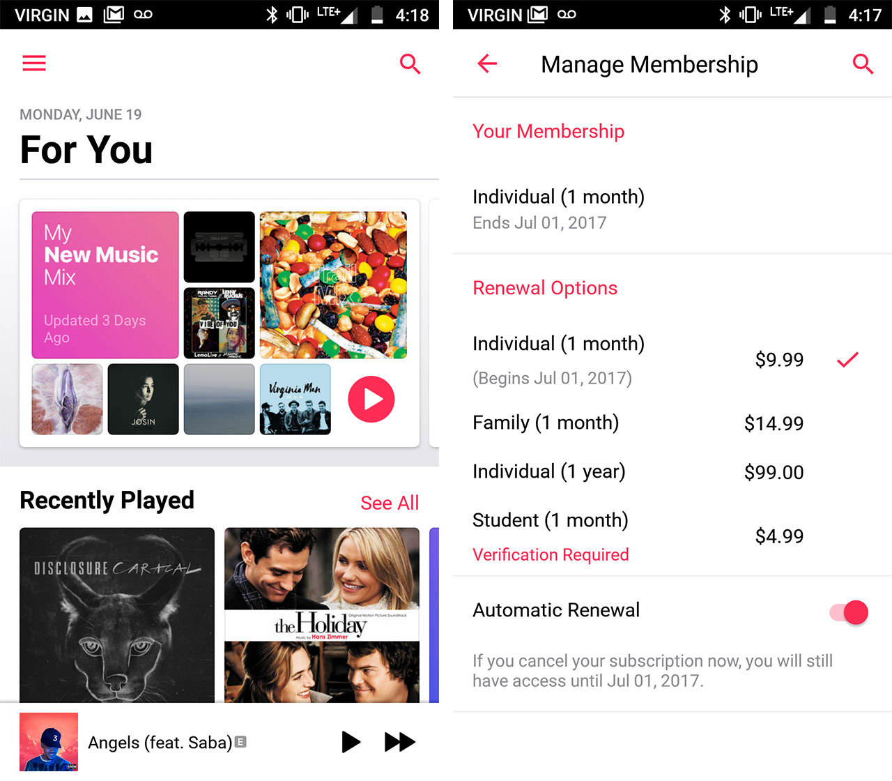 Apple Music 99 Annual Subscription Tier Is Available In Canada