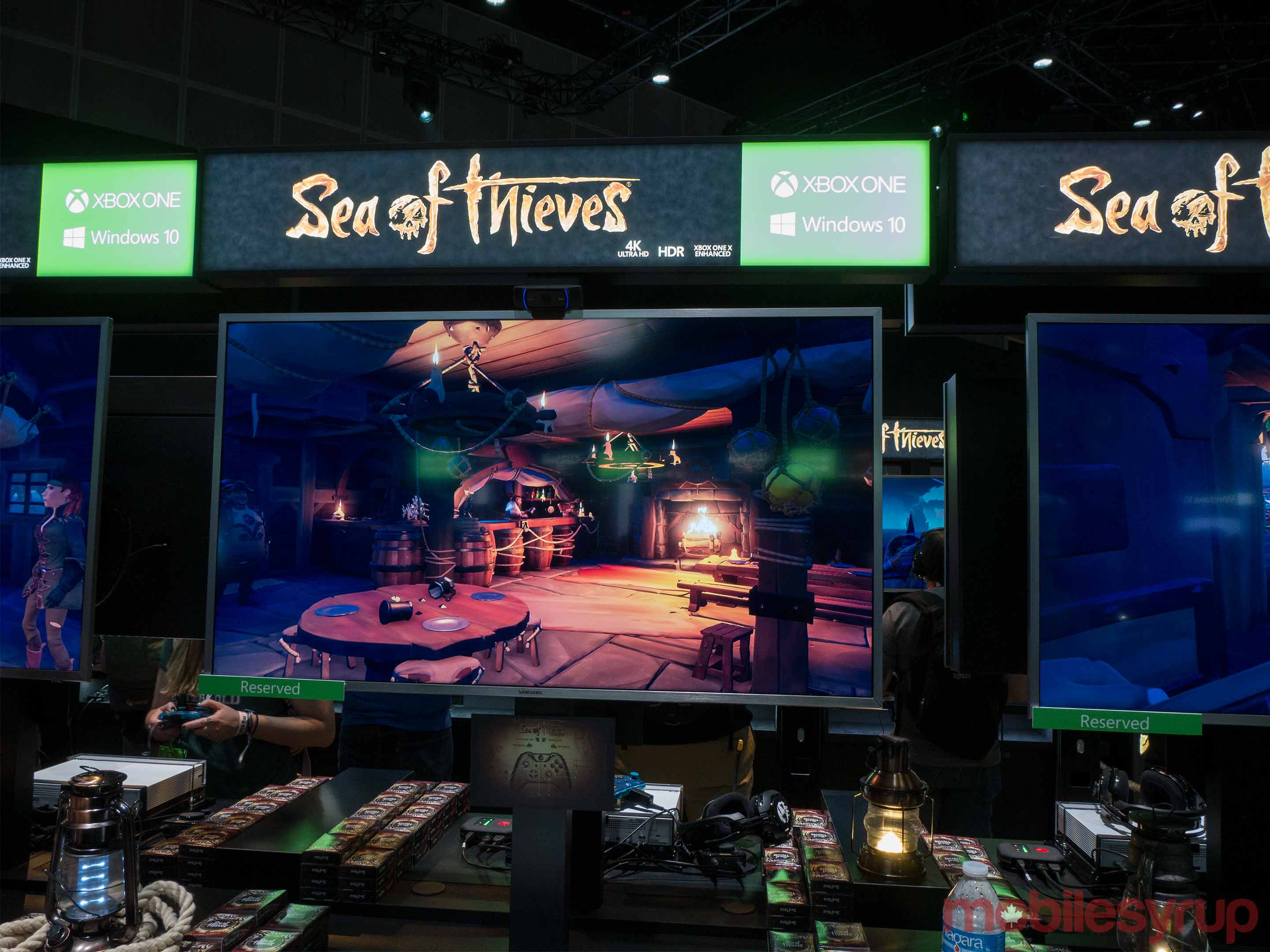 Sea of Thieves on the E3 show floor