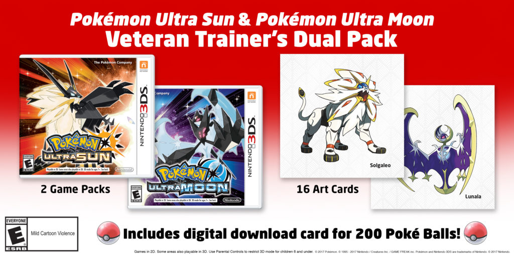 Pokémon Ultra Sun and Ultra Moon Dual Pack 