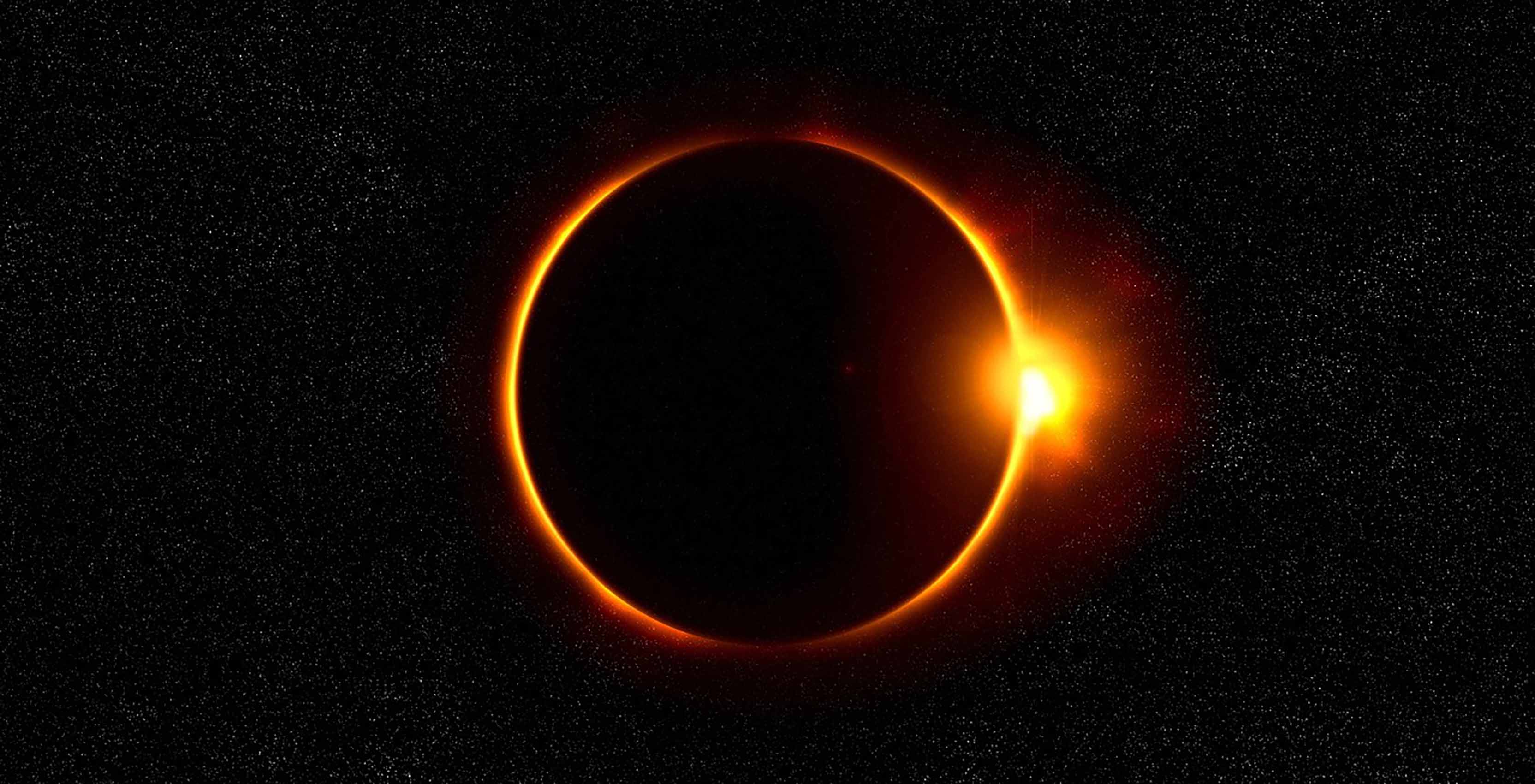 Solar Eclipse black