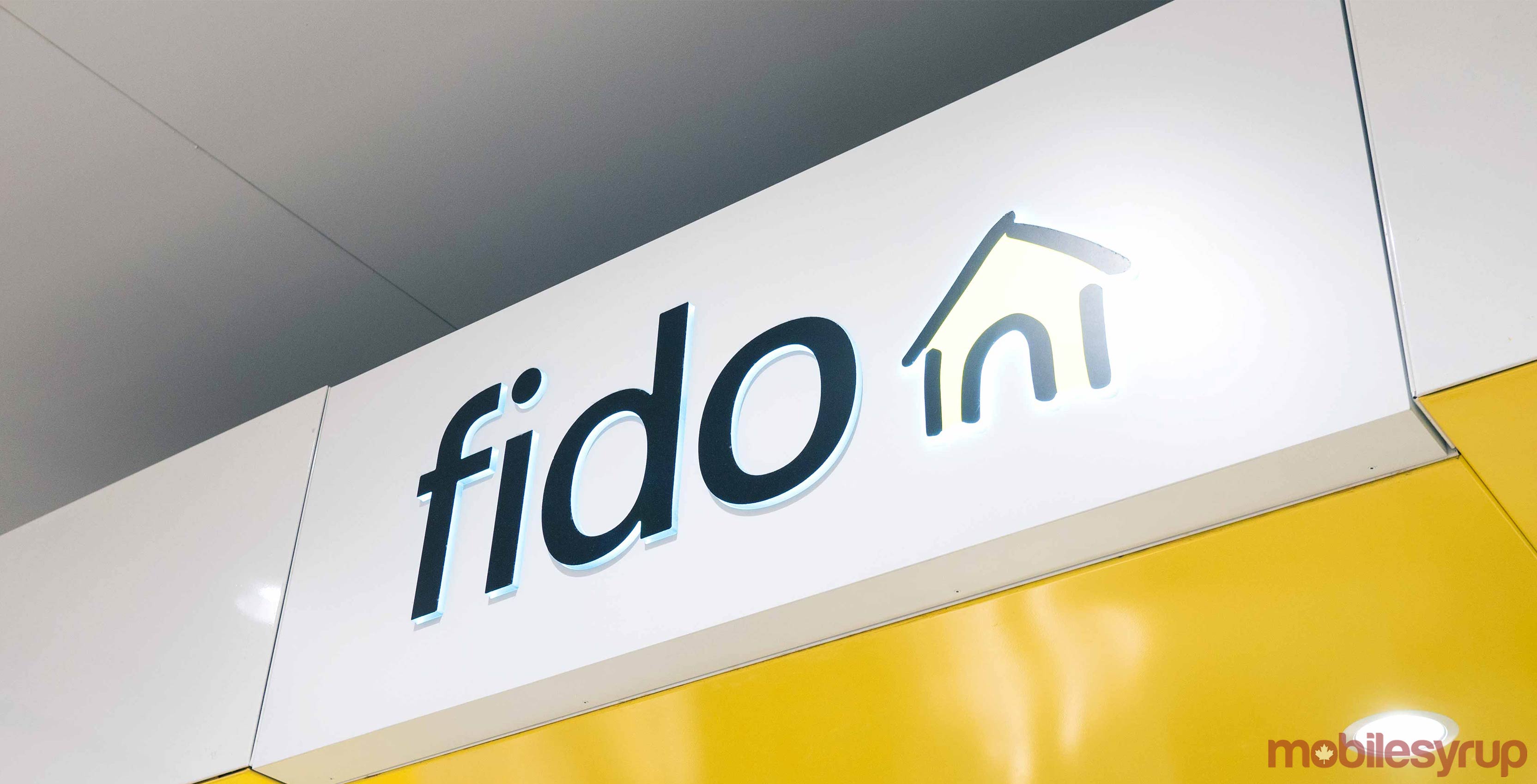 The Fido store front