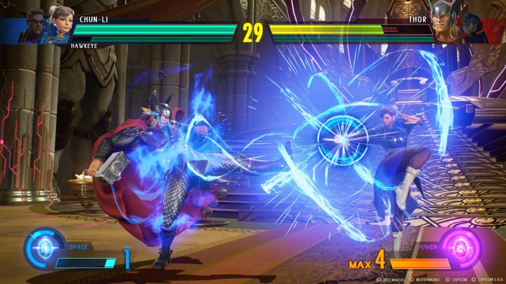 Chun-Li vs Thor 