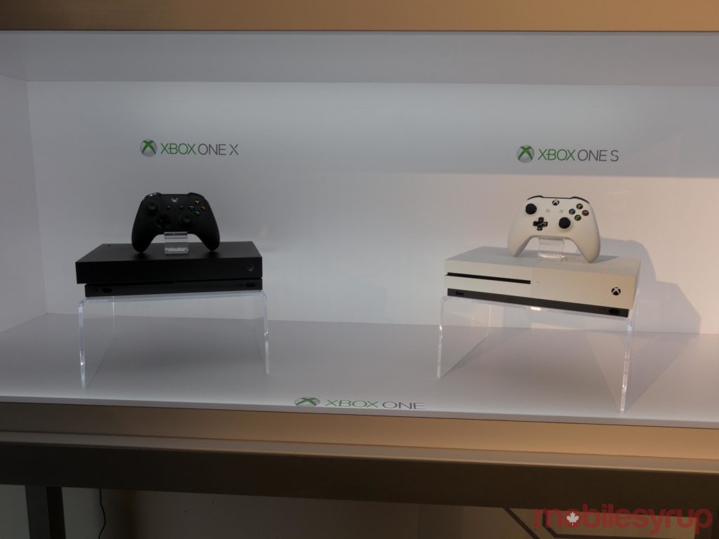 Xbox One X and S 