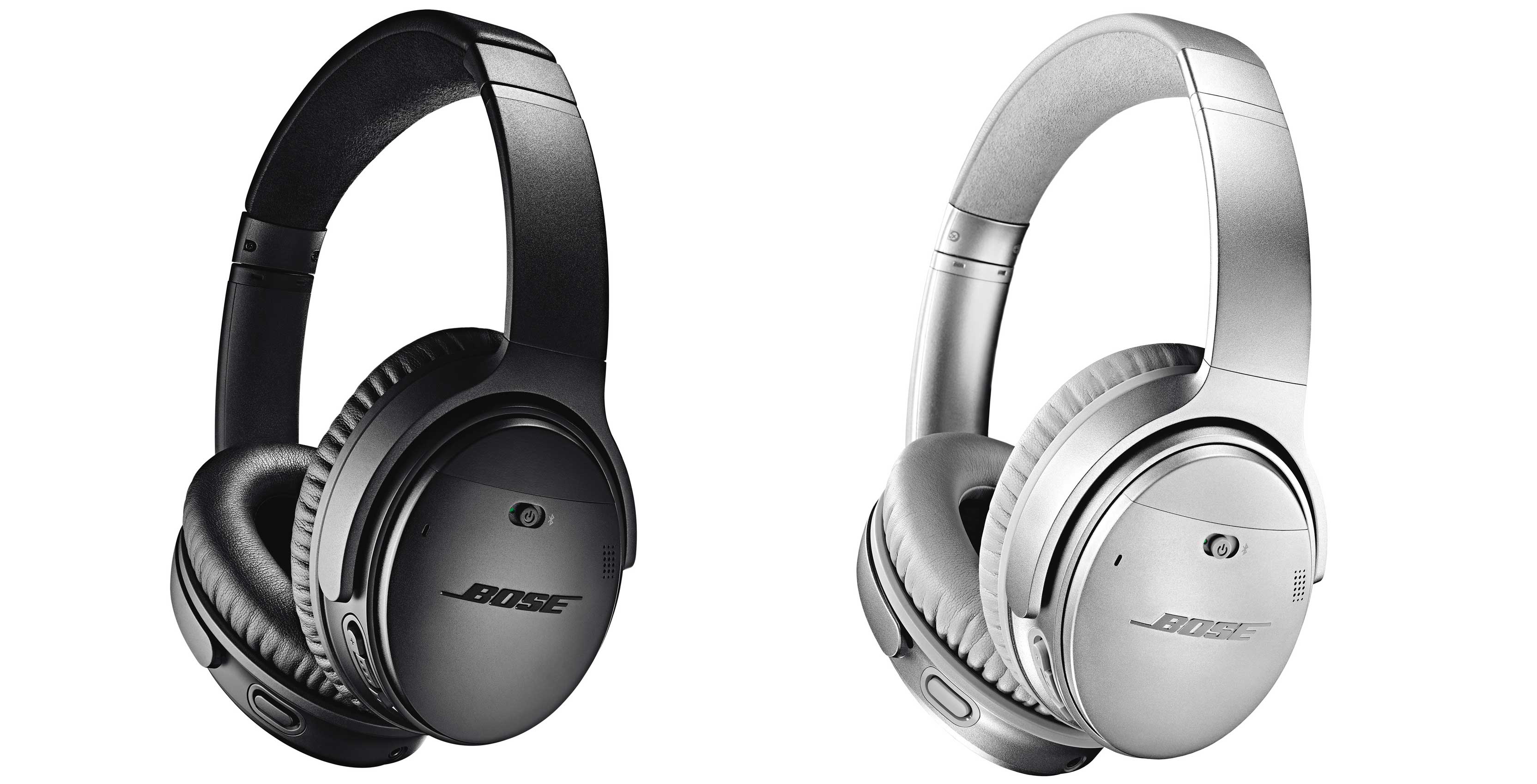 The black and silver Bose QC35 II headphones.