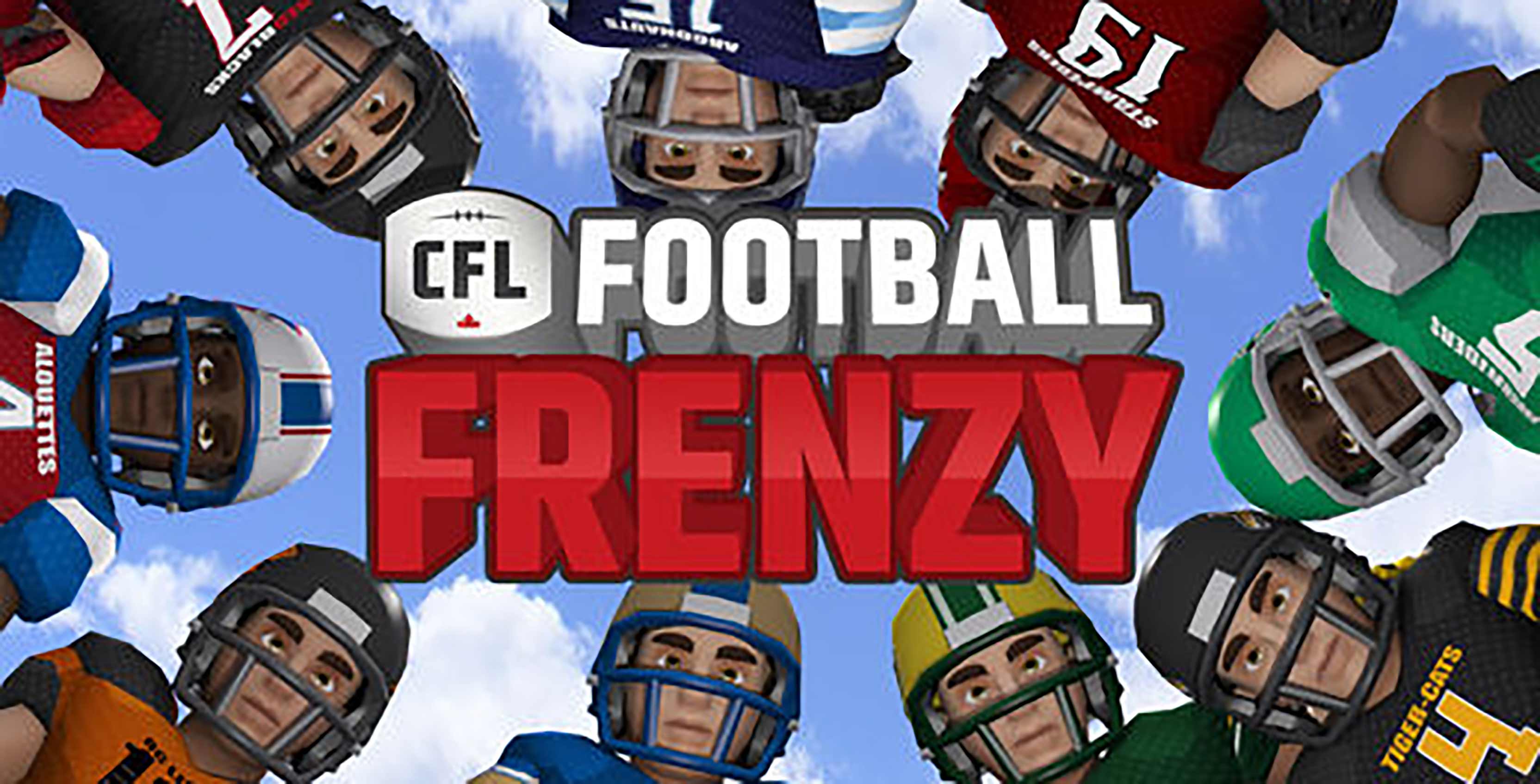 CFL football frenzy which features football avatars
