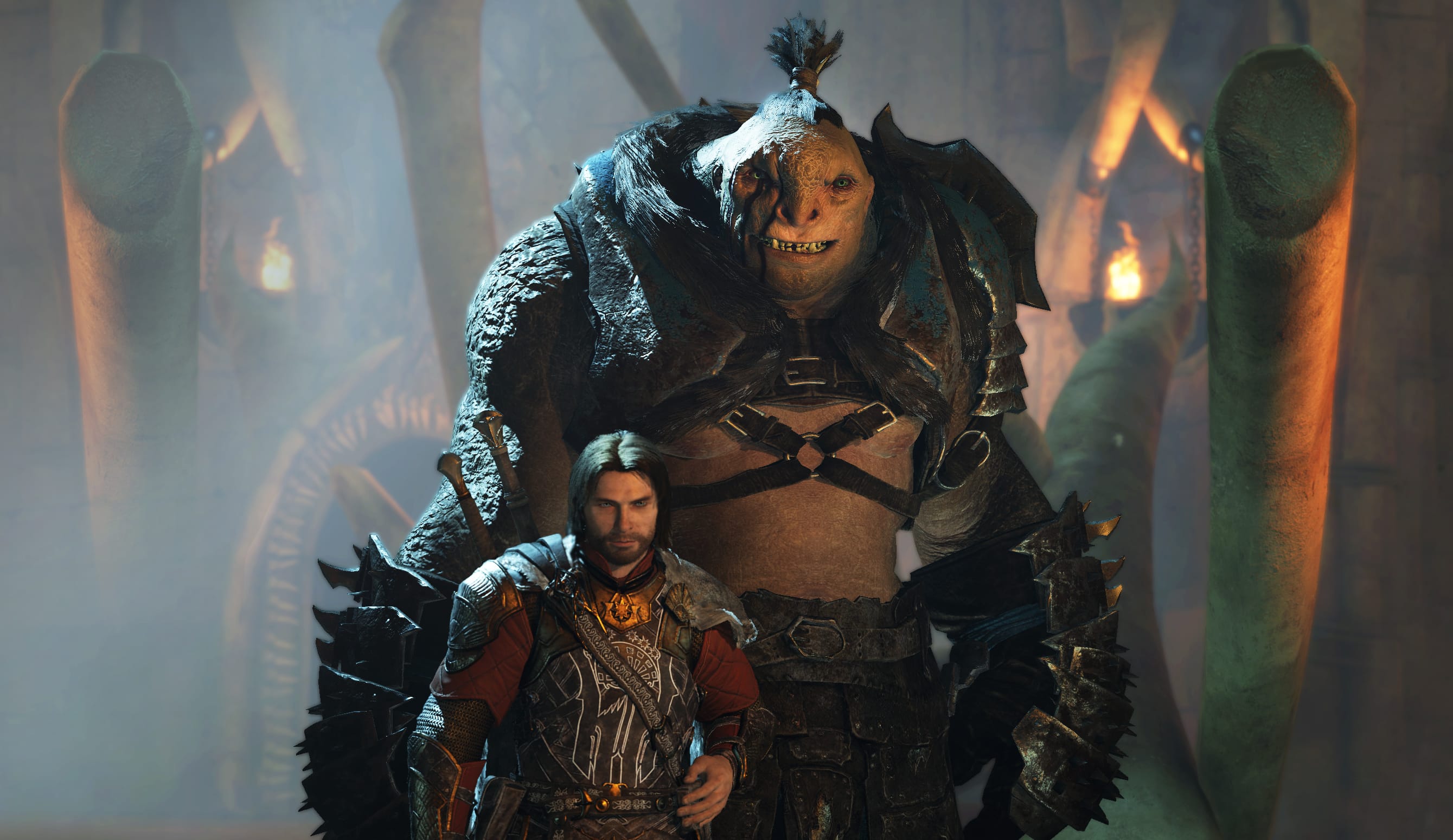 Talion and orc 