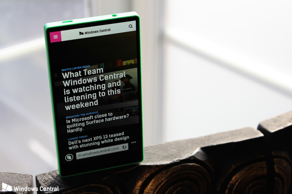 Lumia 435 all screen prototype