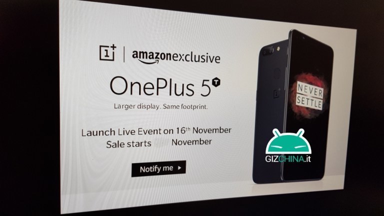 Oneplus 5T launch 