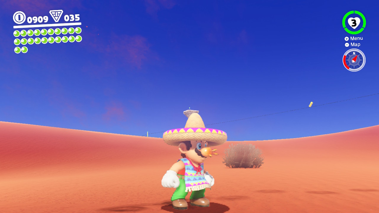 Super Mario Odyssey sombrero