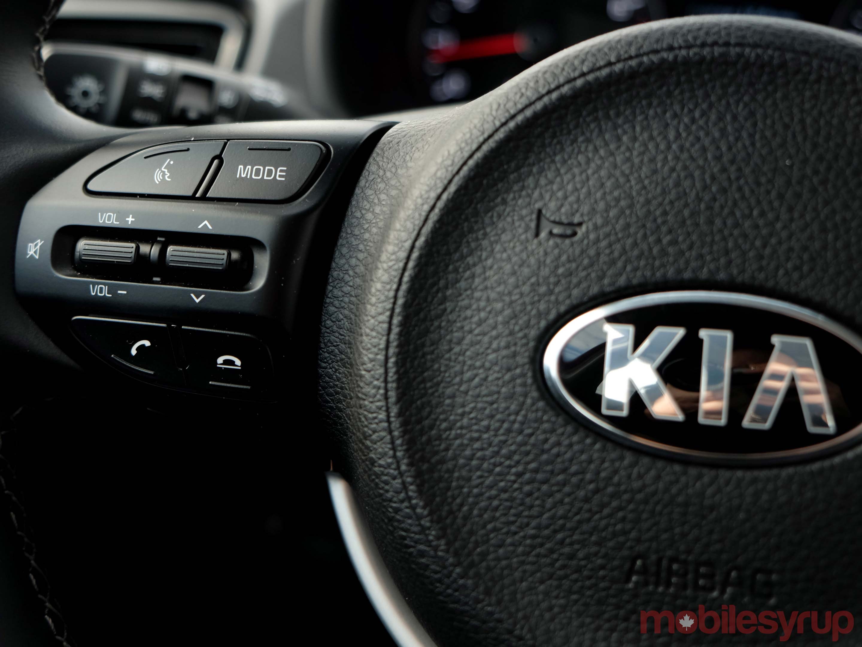 Kia-Rio steering wheel control