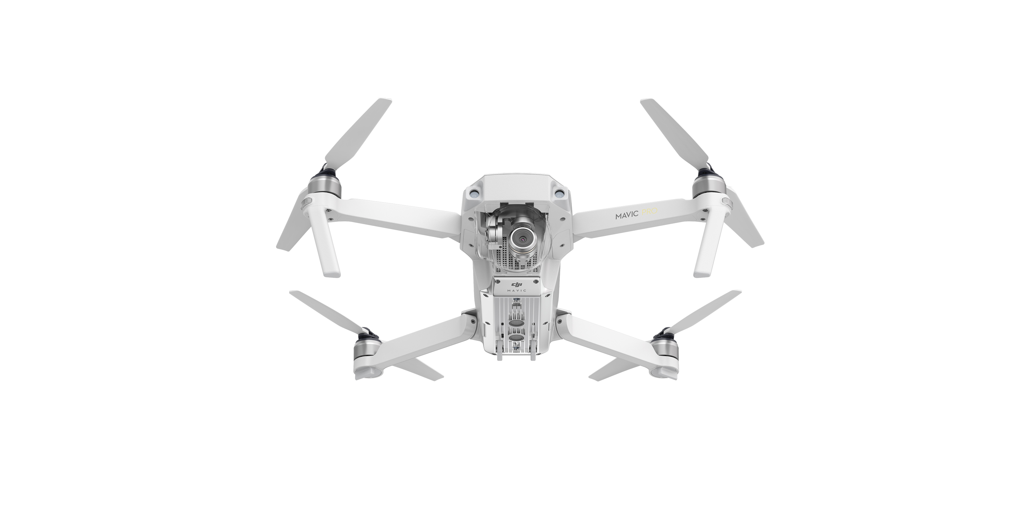 DJI's Mavic Pro drone in 'Alpine White'