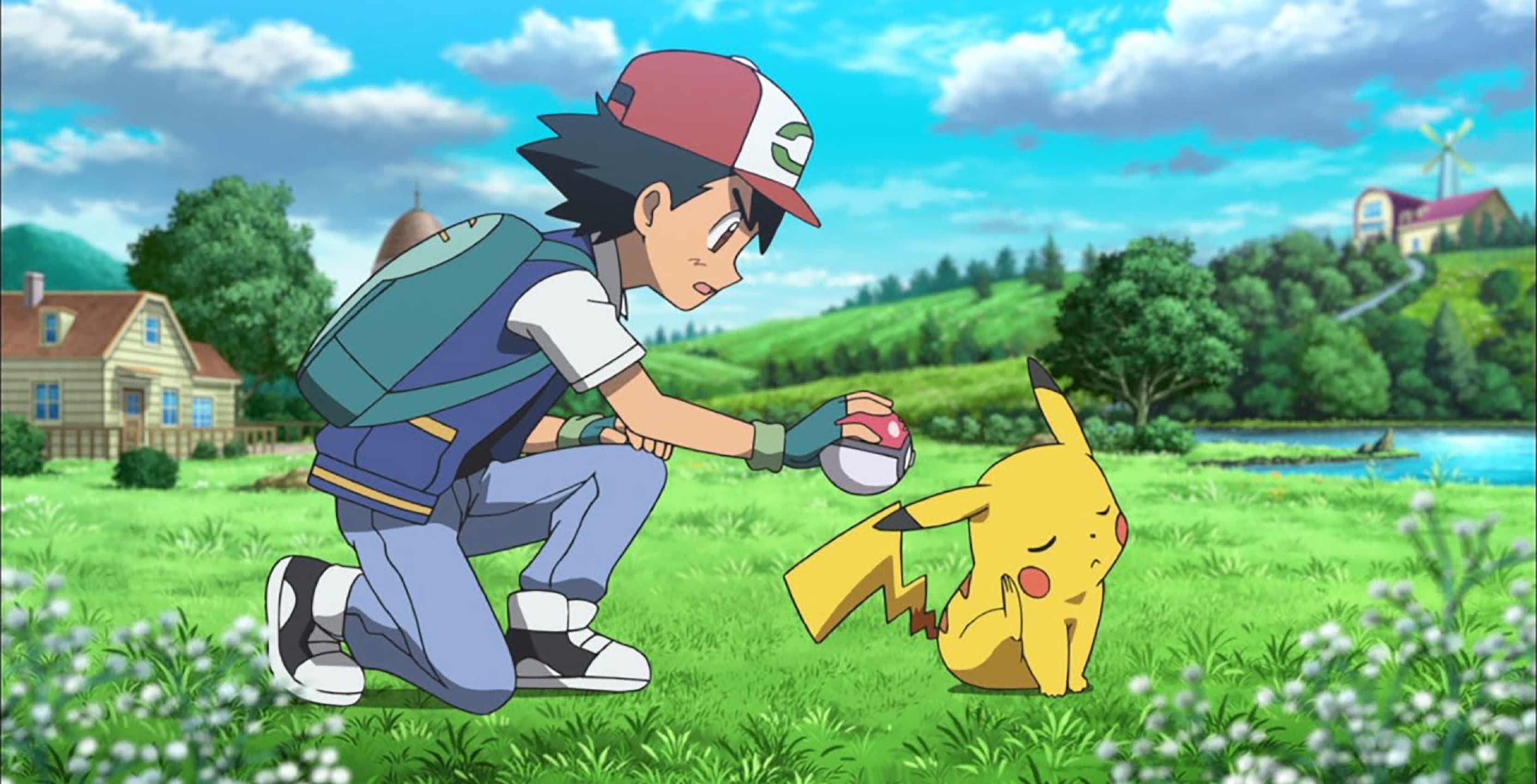 Pokemon Pikachu and Ash