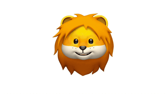 animoji lion