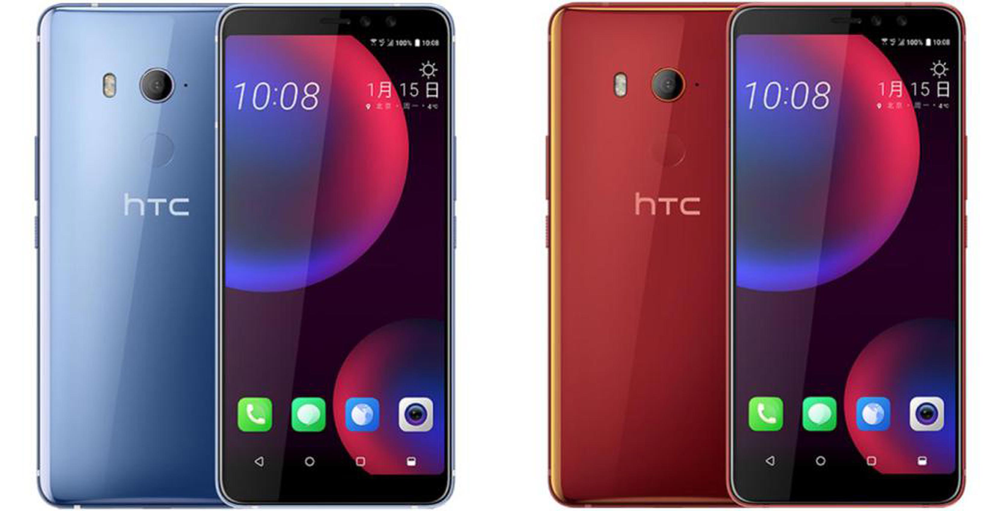 HTC's leaked U11 EYEs smartphone with dual front-facing cameras