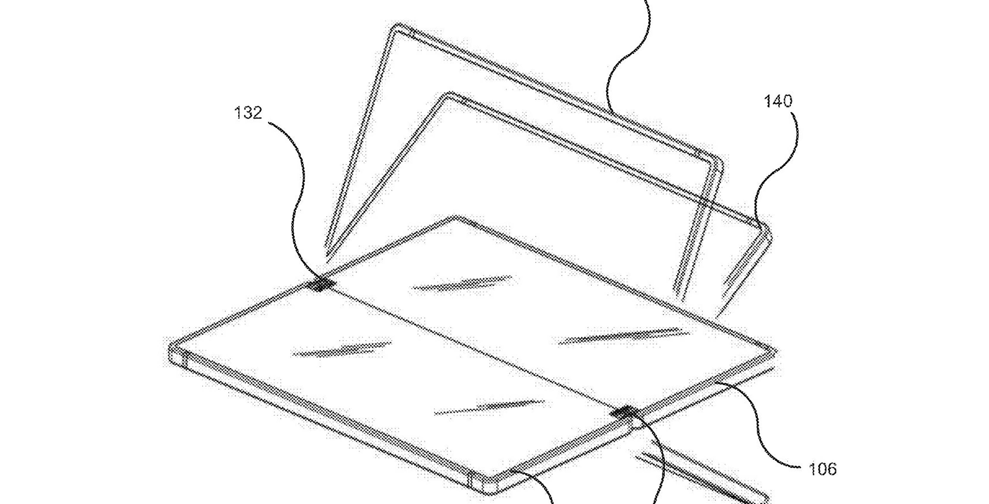 Microsoft patent for foldable phone
