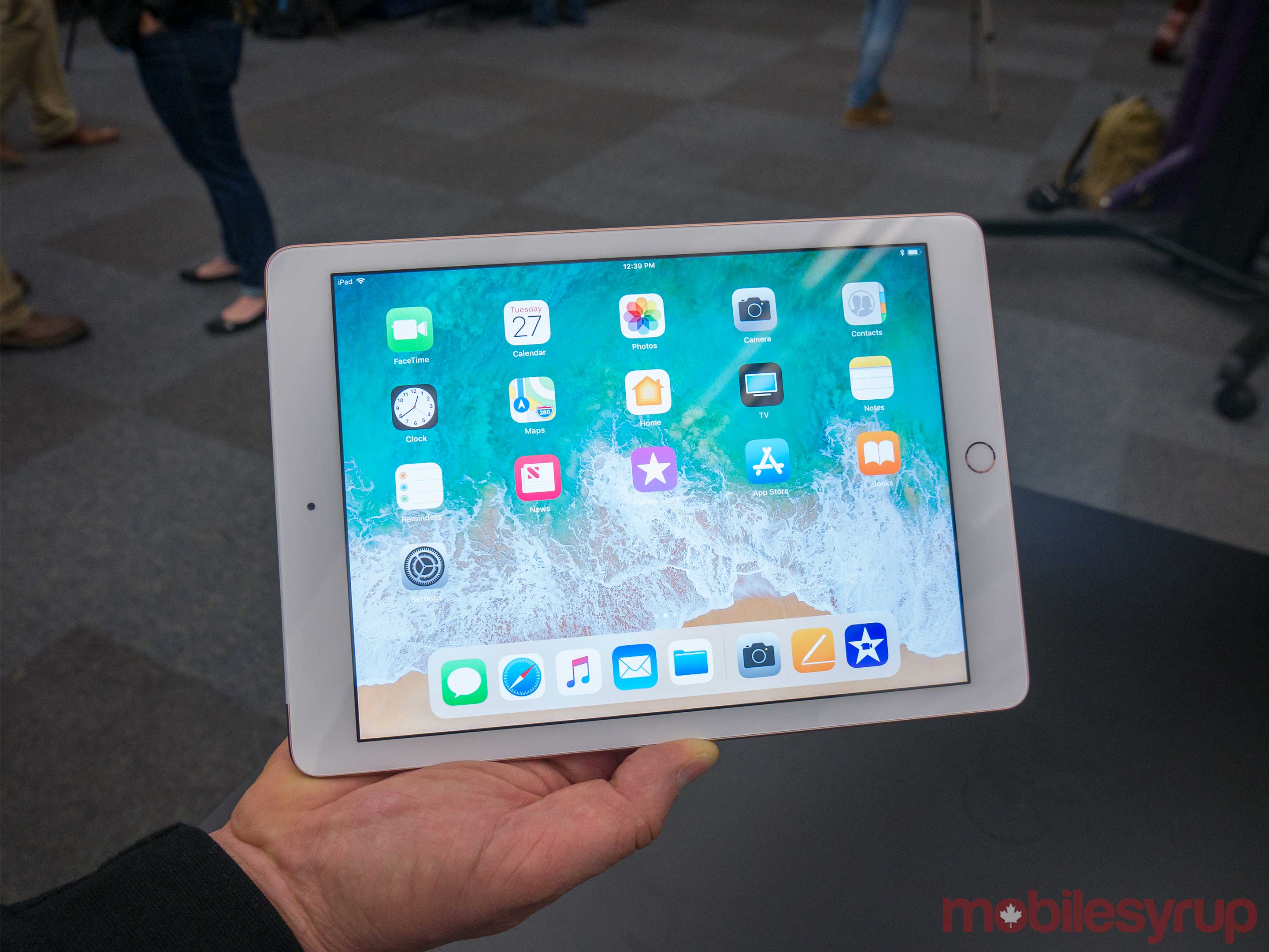 9.7-inch iPad front 