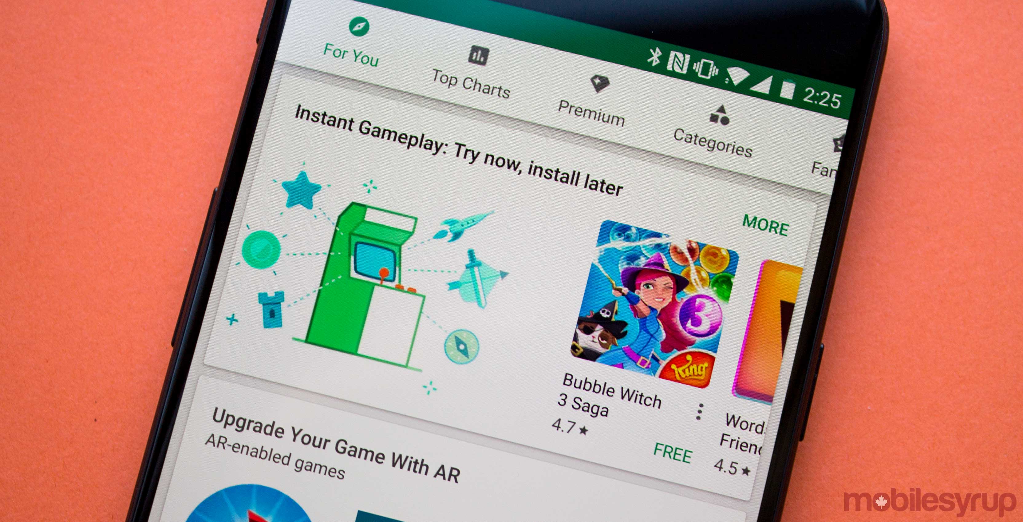 google play store instant app download